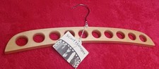 Wood Scarf Hanger with Ten Holes
