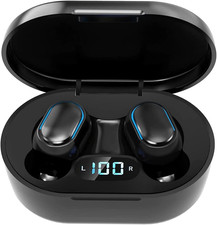 Wireless Earbuds Bluetooth 5.3 Deep Bass in Ear Headphones with Mic for Sports