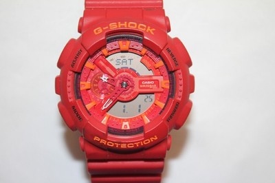 Men's Analog-Digital Watch Casio G-Shock 5146 GA-110AC Alarm Chronograph