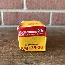 Kodak Kodachrome 25 Professional Color Reversal Film KM 135-36 Expired 01/1982