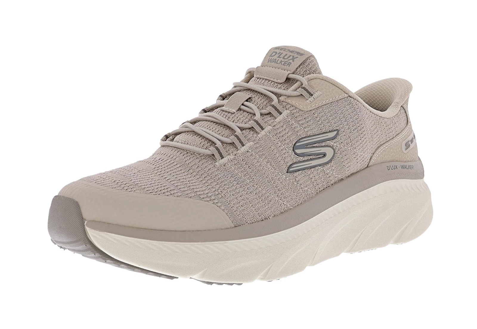 SKECHERS MEN'S D'LUX WALKER 3.0-DREVVEN 233244/TPE WALKING SHOES