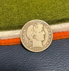 (#100963). Barber Half Dollar:  1900 O.   VG