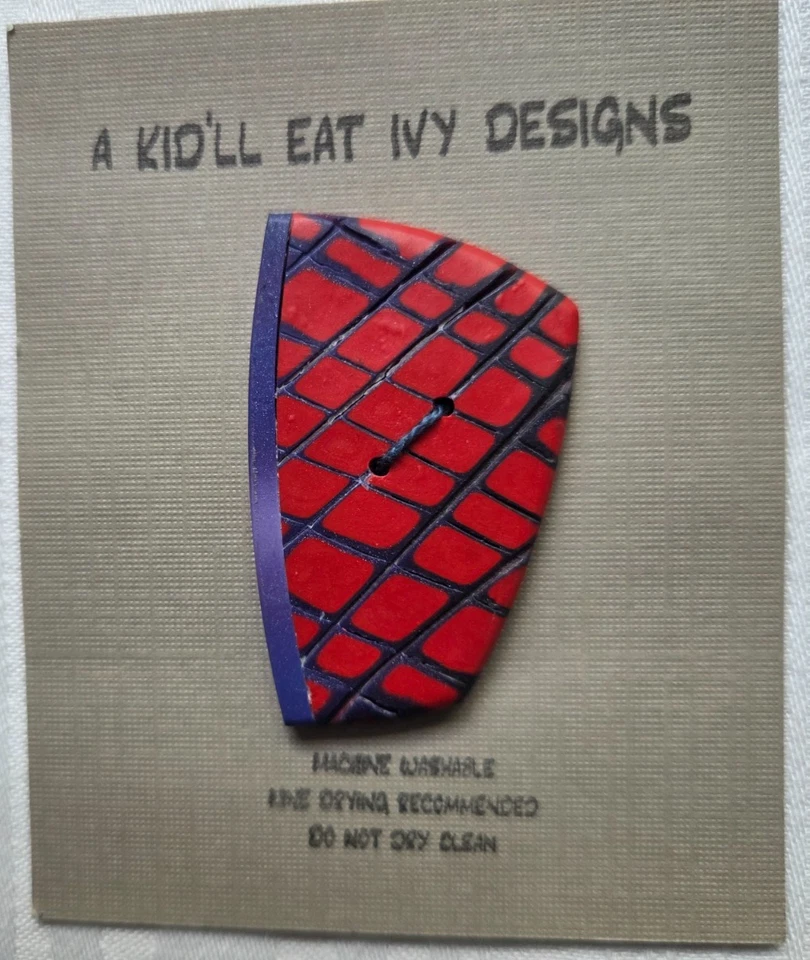 Lot of 3 Buttons A Kid'll Eat Ivy Designs - 3 Different Designs - Image 3 of 4