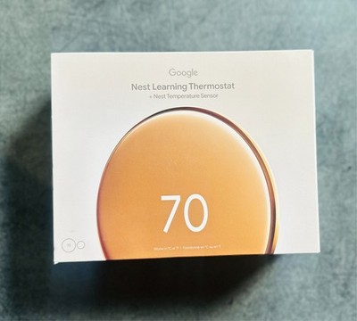(NEW) SEALED Google Nest Learning Thermostat 4th Gen With Sensor   All Colors