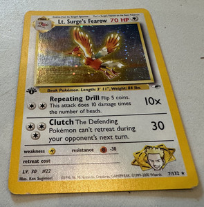 Lt Surge Fearow | eBay
