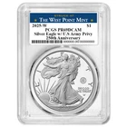 2025-W Proof $1 American Silver Eagle Army Privy PCGS PR69DCAM West Point Label