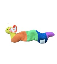 TY Teenie Beanie Baby Inch the Inchworm Toy