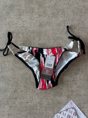 2XL (18) Moontide Bikini Brief Aztec Reversible Ruched Front Pant Swimwear