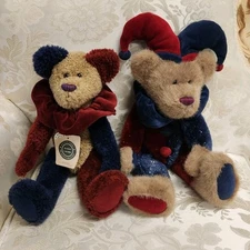 Boyds Bears Plush -  Mr. Bojingles & Mr. McFarkle - Jester Bears 