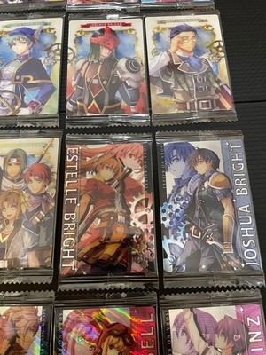 Sora no Kiseki the 1st Wafer Metallic Card Complete Set All 28 New