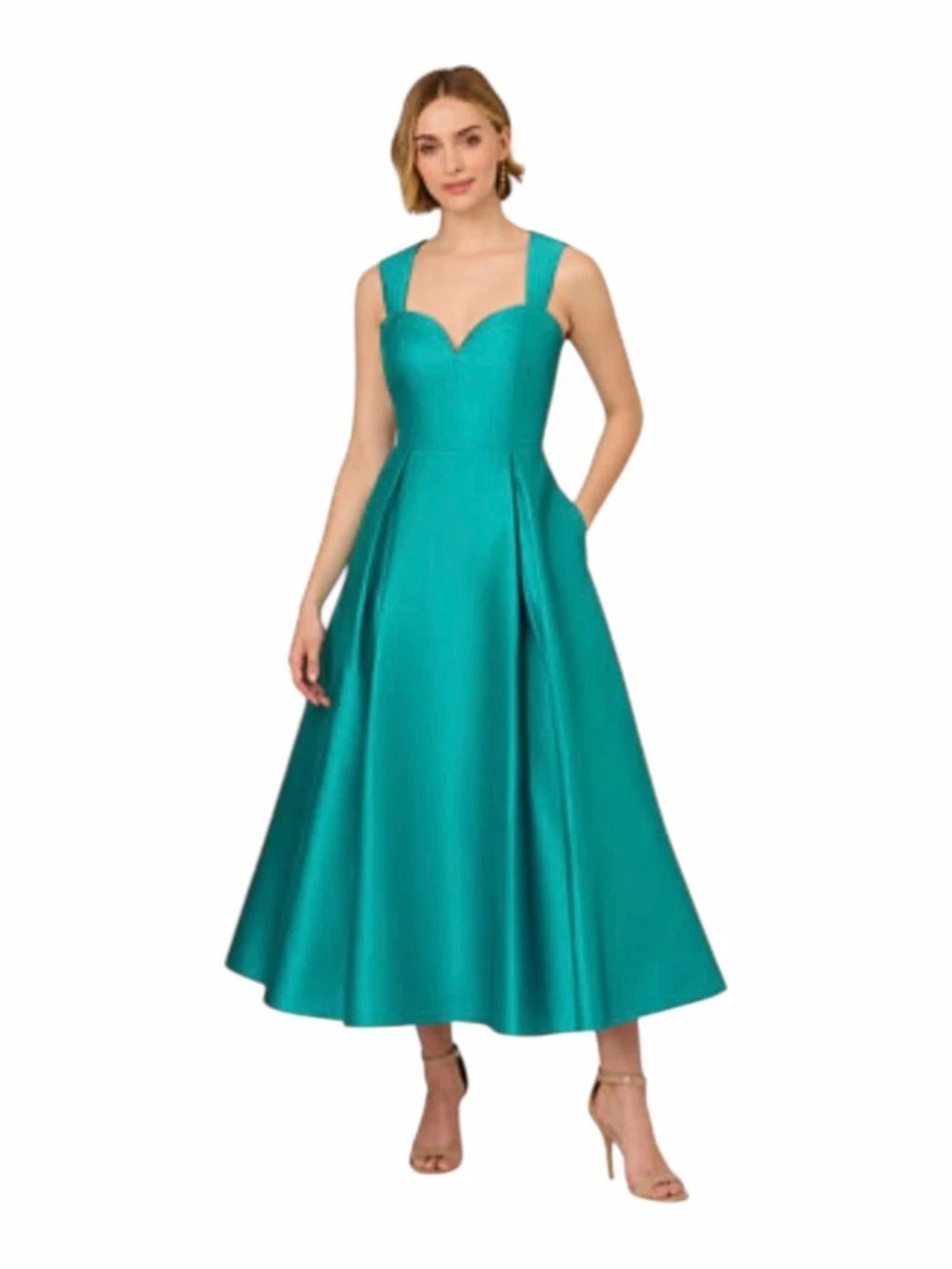 green emerald velvet dress Adrianna Papell Womens Scallop Neck Short Dress, Electric Pink, 2 at Amazon  Women's Clothing store main image 0