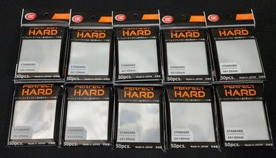 10x KMC Perfect Hard Fit / Size Sleeves - 500 Count MTG Magic Gathering Pokemon