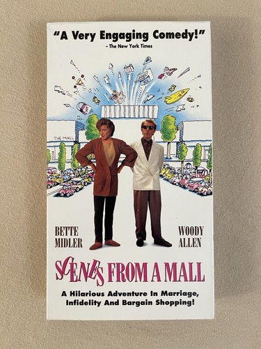 Woody Allen 6 VHS Lot - Deconstructing Harry Small Time Crooks - & More - H2 - Picture 12 of 13