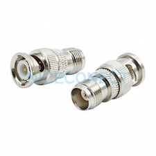 1x BNC-TNC Adapter BNC Male to TNC Jack Female straight Coax Adapter Connector