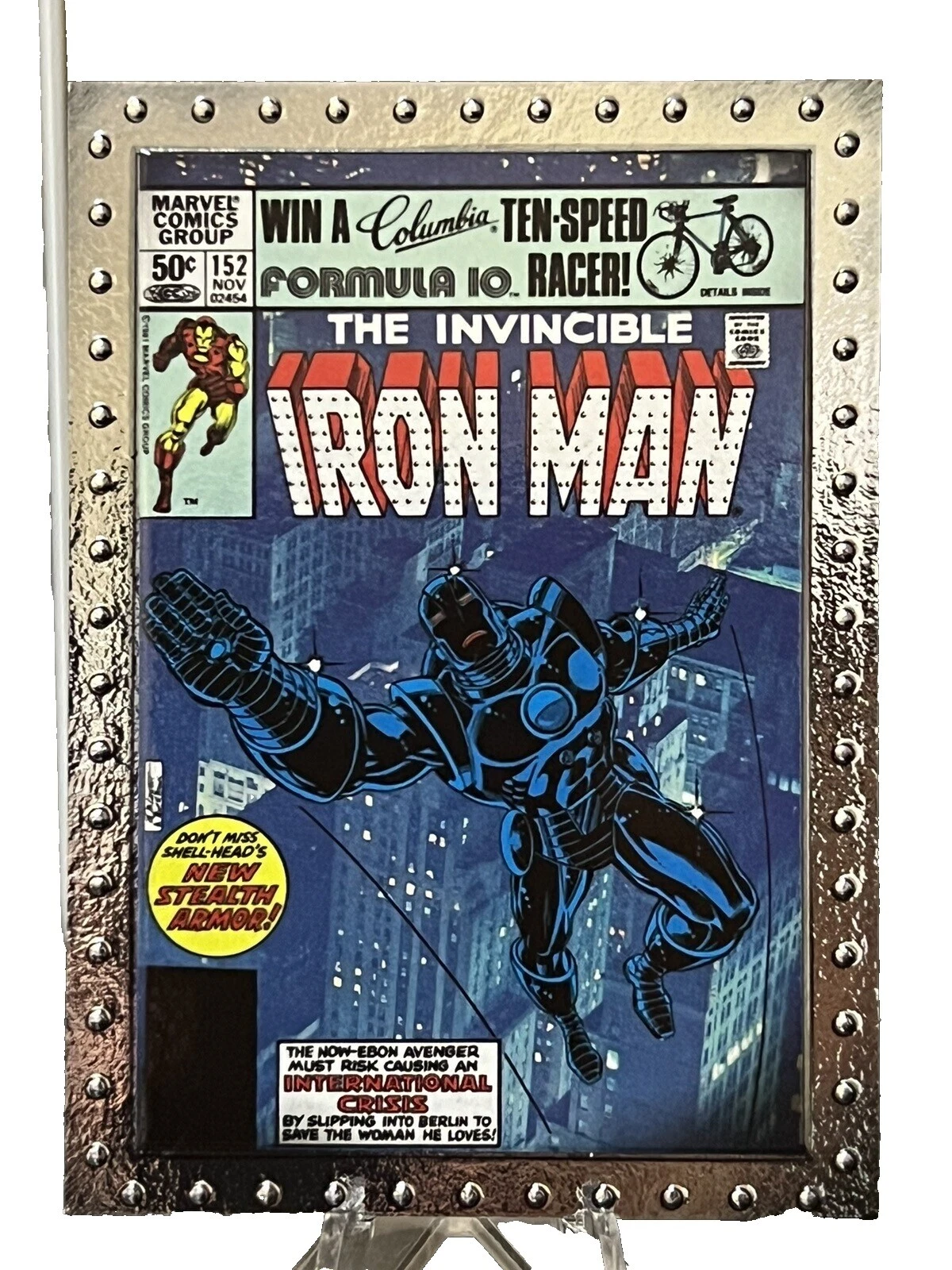 Fantasía de Iron Man Upper Deck Tarjetas de Colección coleccionable