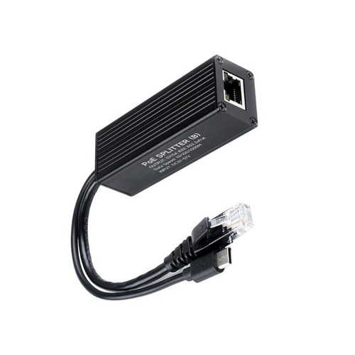 Gigabit Ethernet PoE Splitter 5V 5A Output Power Adapter Fast Speed For VoIP - Photo 10/10