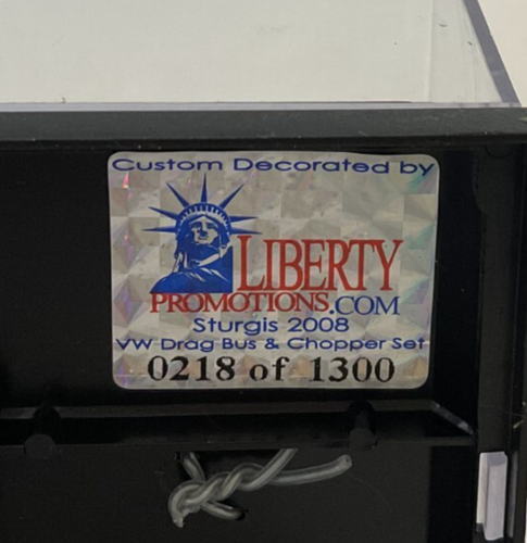 Hot Wheels Liberty Promotions Sturgis VW Bus & Chopper 218/1300 - Picture 2 of 3