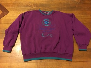 reebok purple sweatshirt