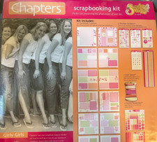 Scrapbook Wizard CHAPTERS Scrapbooking Kit Girly Girls 12x12 Layouts much more