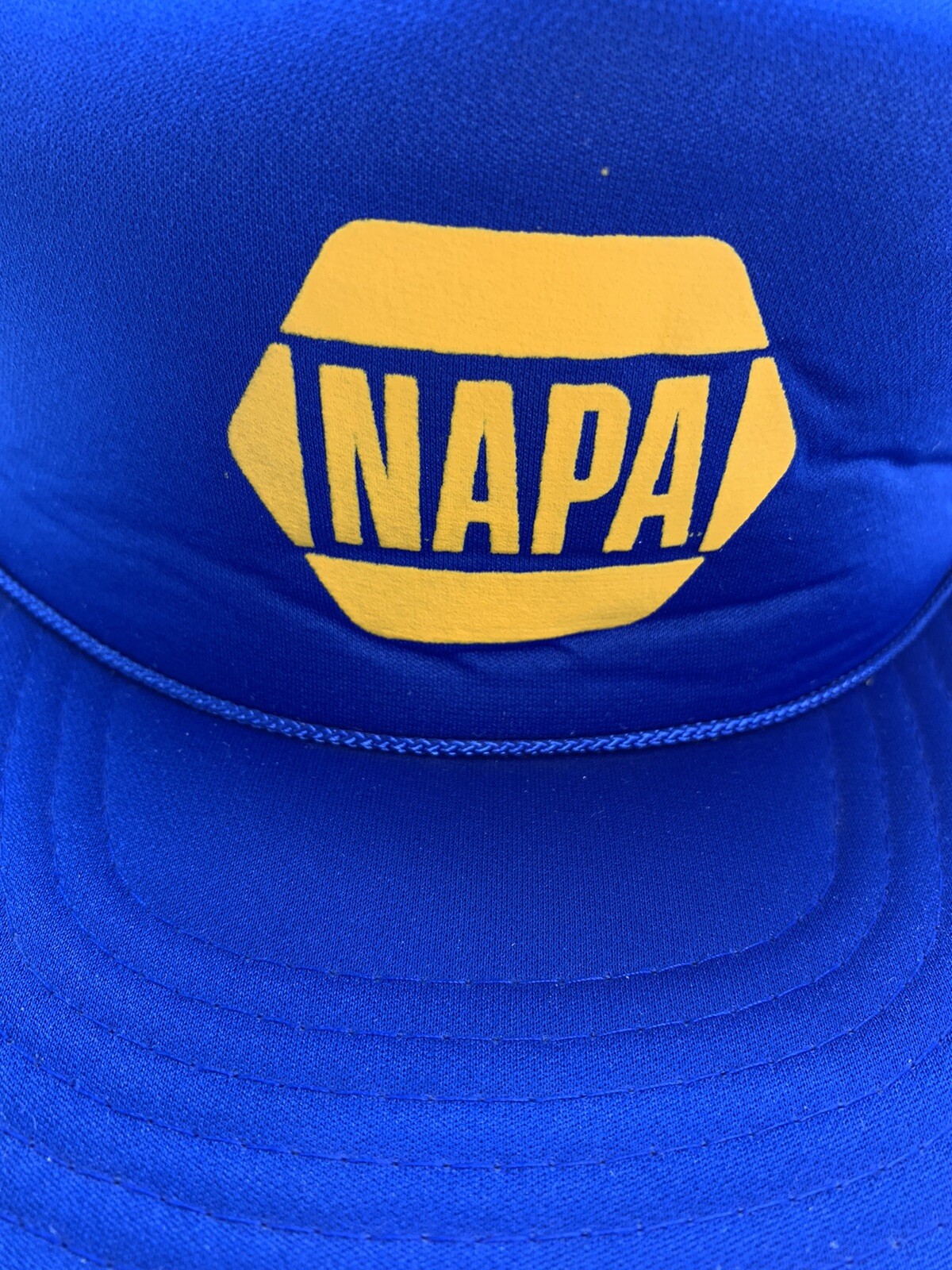 Vintage Napa Auto Trucker Hat Snapback Cap Hat Blue 5… Gem