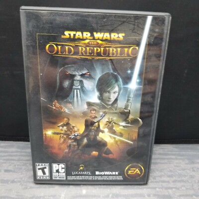 Star Wars the Old Republic PC DVD-Rom Software Lucas Art Bio Ware EA 2011