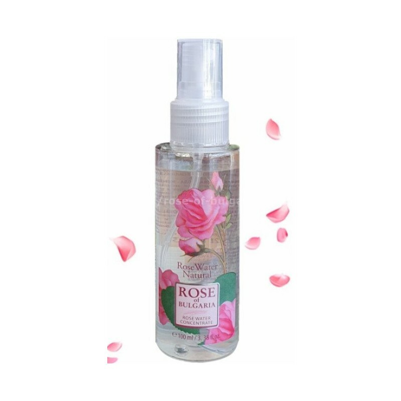 Naturale acqua di rosa bulgara concentrato Rose of Bulgaria,100ml spray