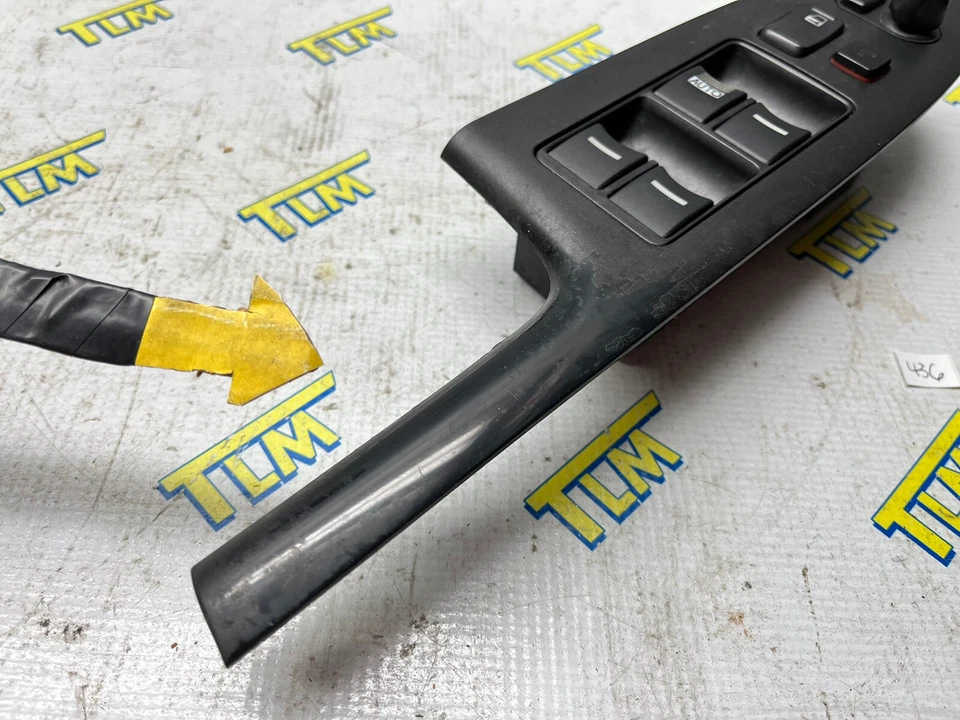 Botón de control del interruptor de ventana maestra del conductor delantero Acura TSX 2006 2007 2008 OEM Foto 3 de 4