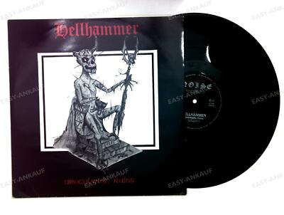 Hellhammer - Apocalyptic Raids GER LP 1984 .