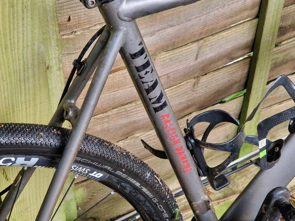 Retro Gravel Race Build Raleigh Aero Titanium Endurance CX/Gravel/ Race bike - Image 3 of 4