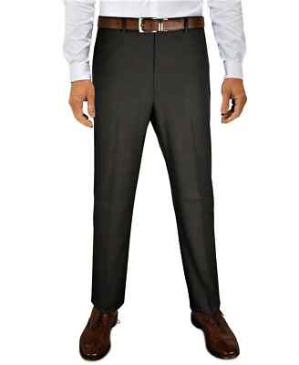 Lauren Ralph Lauren Men's Classic-Fit UltraFlex Plaid Dress Pant Dk Brwn  38Wx30L | eBay