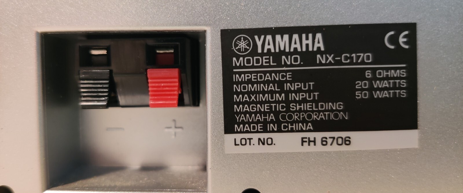 Yamaha NX-C170 Center Channel Speaker *TESTED*