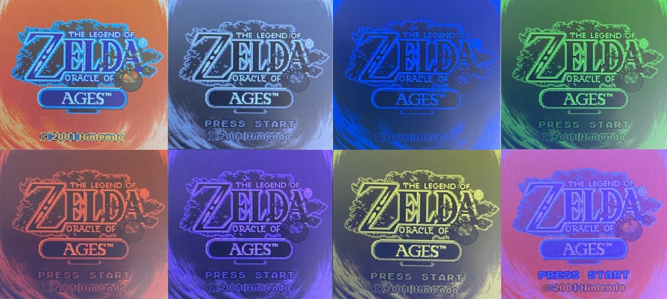 Sistema Nintendo Game Boy Color GBC Retroiluminado Más Brillante TFT ¡Personalizado! Foto 4 de 4