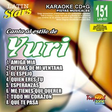 Karaoke Latin Stars 151 Yuri Vol.1