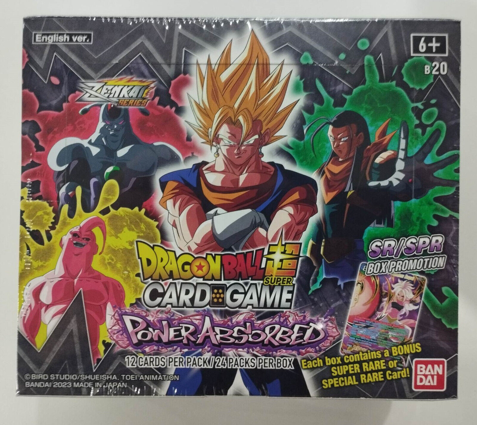 Dragon Ball Super Card Game Zenkai Series 03 Power Absorbed Booster Box  [DBS-B20] - Legacy Comics and Cards