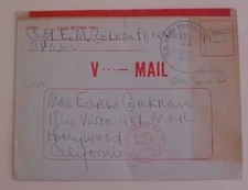 US UNREDUCED V MAIL APO 302 DEC 22,1942