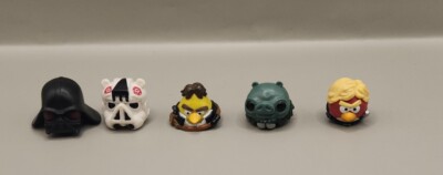 Angry Birds  Star Wars Telepods Lot of 5  Darth Vader,  Ponda Baba, Han Solo....
