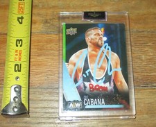 2021 AEW Upper Deck Colt Cabana Wrestling Trading Card Autographed COA Signed
