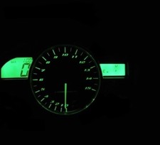 YAMAHA YZF R1 R6 TACHO BELEUCHTUNG Umbau LED Set grün