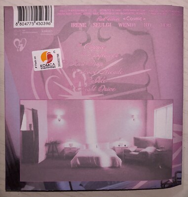 RED VELVET [COSMIC] All Member Autographed Signed Album Digipack