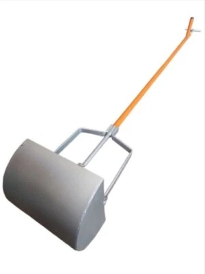 DLR METALCRAFT Drain Gully Silt Grab 8"/200mm Square Scoop with 5ft/1500mm Handle Free P&P