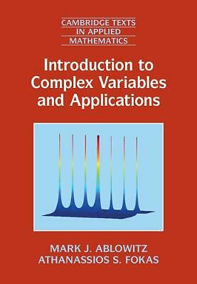 Introduction to Complex Variables and Applications Ablowitz Fokas Hardback