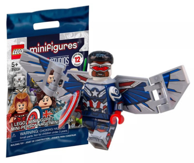 LEGO 71031 MARVEL STUDIOS MINIFIGUREN CAPTAIN AMERICA FALCON *FABRIKVERSIEGELT*