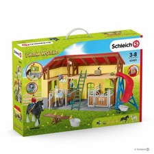 schleich stall 42195