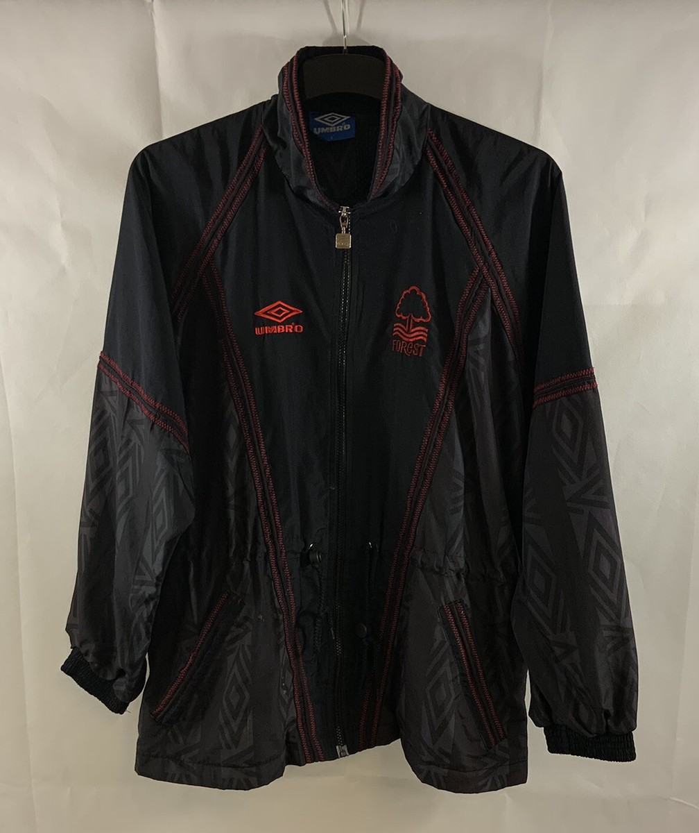 Nottingham Forest Football Jacket 1993/95 Adults Large Umbro