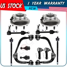 Front Upper Control Arms Suspension Wheel Hub Bearings For 2004-2005 Ford F-150