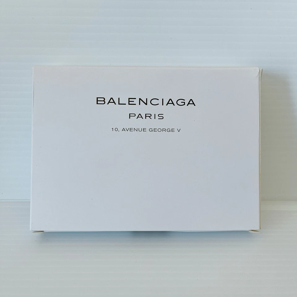 Bolsa de Maquillaje BALENCIAGA PARIS Perfume Cosmético Bronceado-Dorado Nueva en Caja Foto 2 de 4