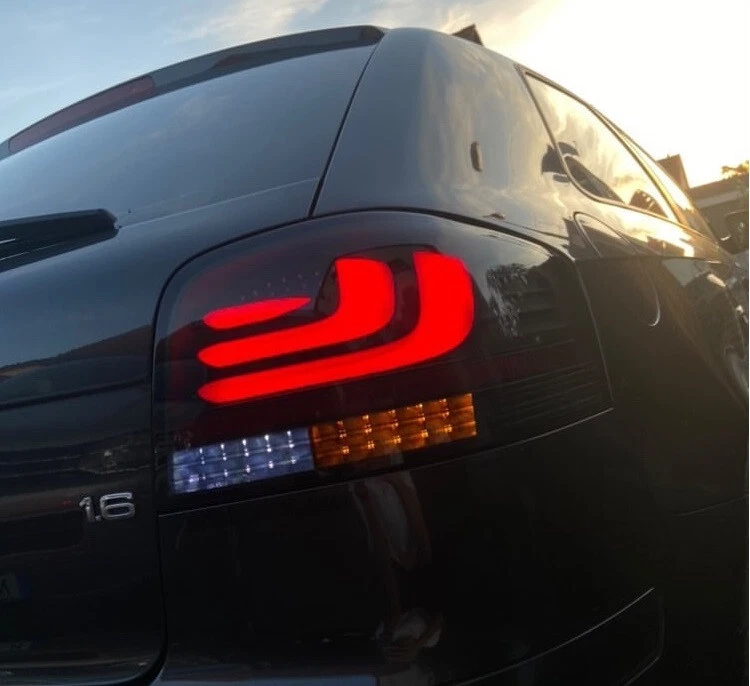 LED Heckleuchten für AUDI A3 8P 03-12 Rückleuchten schwarz Blinker links rechts - Bild 3 von 4