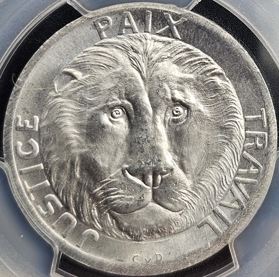 1965 Congo Democratic Republic 10 Francs PCGS MS63 - Image 3 of 4