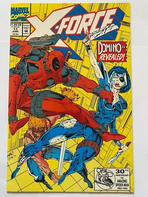X-Force #11 Deadpool 1st Domino Neena Thurman Marvel Comics 1992 - NM High Grade