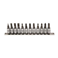 BGS-2163 Biteinsatz-Sortiment Schlitz Kreuzschlitz Ph Kreuzschlitz Pz 6,3 (1/4)
